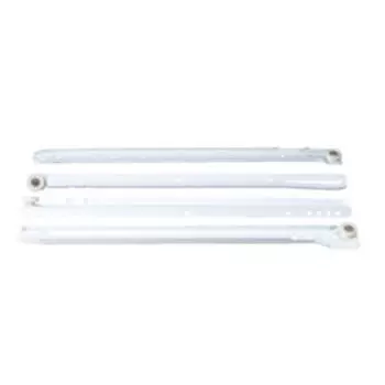 Направляющие роликовые Tytanium, 500х1,1 мм, белые