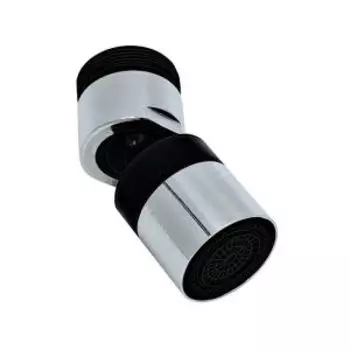 Насадка Esko Shower Flow, 2 режима, нерж. сталь, на шарнире, с переходником