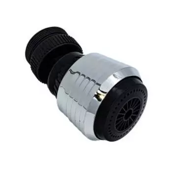 Насадка Voda Колокол, 2 режима, пластик, на шарнире, с переходником