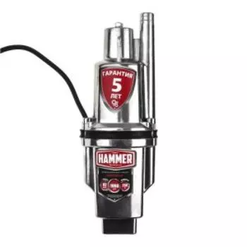 Насос вибрационный Hammer NAP250UC(25), 250 Вт, 1060 л/ч, верхний забор воды