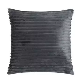 Наволочка декоративная Этель, 40х40 см, полиэстер, серый