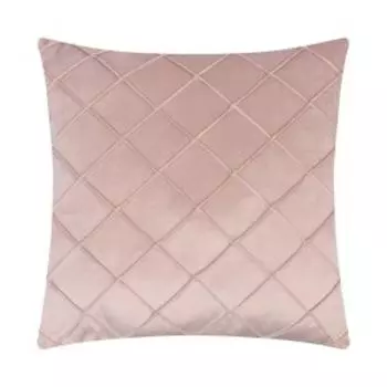 Наволочка декоративная Этель Соло, 43х43 см, полиэстер, розовый