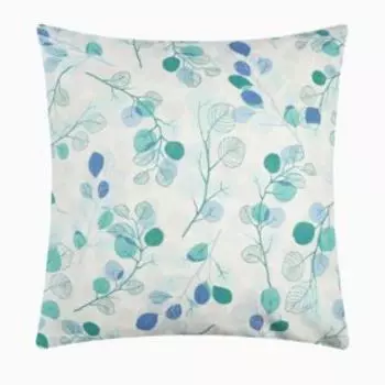 Наволочка Экономь и я Эвкалипт, 70х70 см, бязь, синий