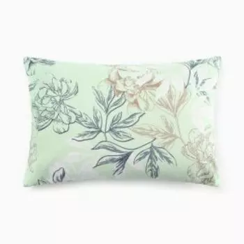 Наволочка Экономь и Я Symphony:green, 50х70 см, бязь, зеленый