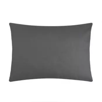 Наволочка Этель, 50х70 см, поплин, серый