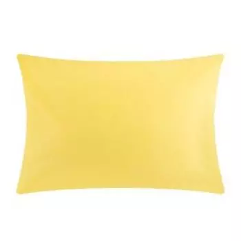 Наволочка Этель, 50х70 см, поплин, жёлтый