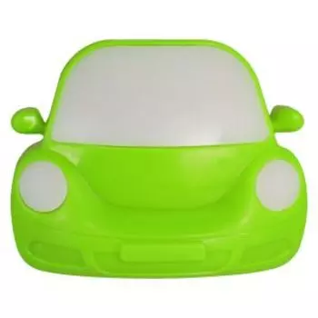 Ночник Camelion NL-197 Машинка зеленая, LED, с выключателем, 220 В