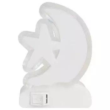 Ночник Camelion NL-248 Месяц 2, LED, с выключателем, 220 В