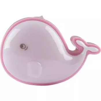 Ночник Energy Кит розовый, 0.6 Вт