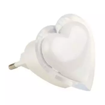 Ночник UNIEL Сердце триколор, LED, 0,5Вт, в розетку