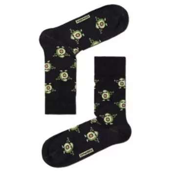 Носки мужские Diwari Happy, р.25, черный