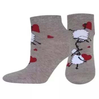 Носки женские Брестские, р. 25, хлопок, капучино меланж