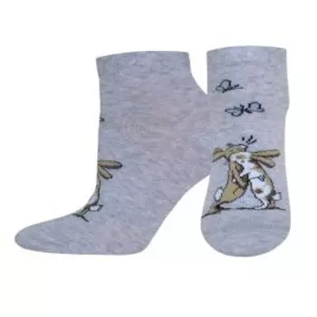 Носки женские Брестские, р. 25, хлопок, светло-серый меланж