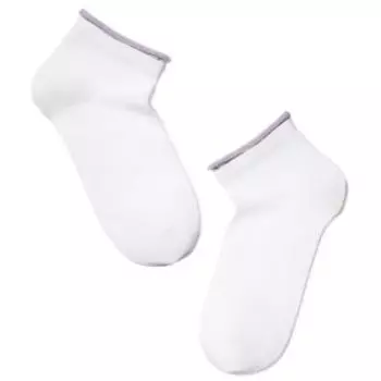 Носки женские Conte Elegant Active, р.23, белый-сиреневый