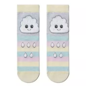 Носки женские Conte Elegant Happy, р.23-25, светло-серый