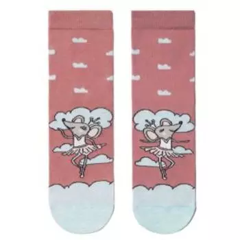 Носки женские Conte Elegant Happy, р.23-25, пепельно-розовый