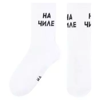 Носки женские Kaftan На чиле, р. 36-39, 23-25 см, белый
