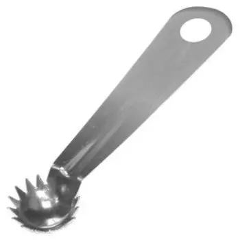 нож д/удаления сердцевины у клубники и томатов МУЛЬТИДОМ 10 см, металл