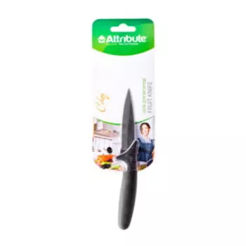 нож для фруктов ATTRIBUTE Chef, 8см, нержавеющая сталь/пластик