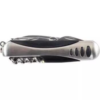 Нож многофункциональный ECOS 12 в 1, металлик