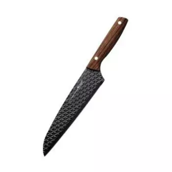 Нож поварской Regent Inox Becco Diamond, 20 см, нерж. сталь/пластик