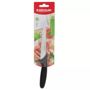 нож универсальный ATTRIBUTE Chef, 13см, нержавеющая сталь/пластик