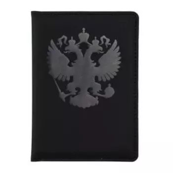 Обложка для паспорта de VENTE Герб, 10x14 см, искусственная кожа