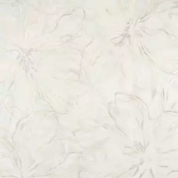 Обои Dilmax Flowers, горячее тиснение на флизелиновой основе, серый, 1.06х10 м