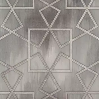 Обои Dilmax Khan 2 Uni, горячее тиснение на флизелиновой основе, серый, 1.06х10 м