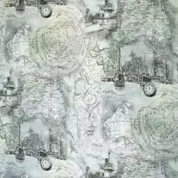 Обои Elysium Юнга мотив, горячее тиснение на флизелиновой основе, зеленый, 1,06х10,05 м