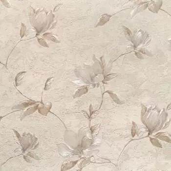 Обои ELYSIUM Магнолия, горячее тиснение на флизелиновой основе, бежевый, 1,06х10,05м