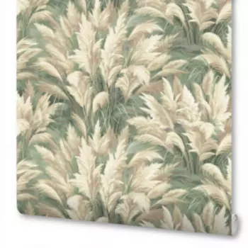 Обои NewAGe Carnea, горячее тиснение на флизелиновой основе, зеленый, 1.06х10 м
