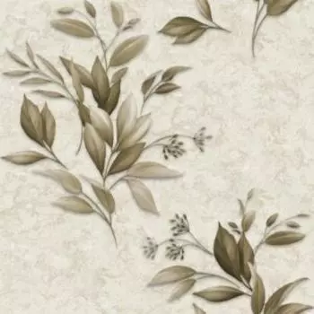 Обои САРАТОВСКИЕ ОБОИ Лавр, симплекс, бежевый, 0,53х10,05м