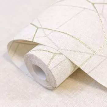 Обои Vilia Модуль, вспененный винил на флизелиновой основе, бежевый, 1,06х10 м