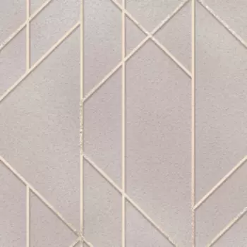 Обои WALLSECRET Contour, горячее тиснение на флизелиновой основе, серый, 1,06х10м