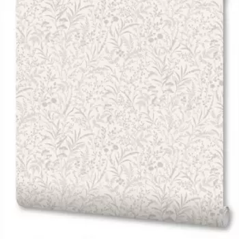 Обои WallSecret Herbal, горячее тиснение на флизелиновой основе, бежевый, 1.06х10 м
