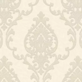 Обои WallSecret Savoy, горячее тиснение на флизелиновой основе, бежевый, 1,06х10 м