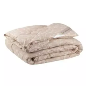 Одеяло всесезонное Эльф Cotton, 1.5-сп, 140х205 см, верблюжья шерсть/полиэстер