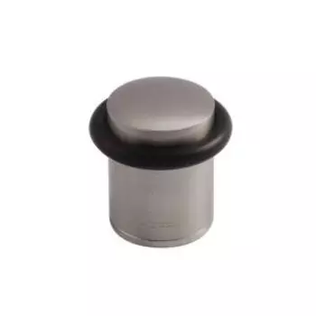 Ограничитель дверной НОРА-М 101, матовый никель