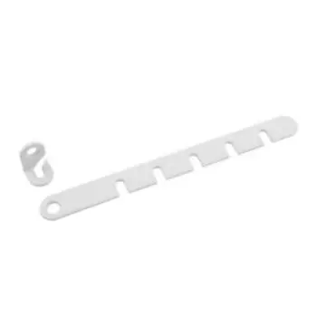 Ограничитель открывания окна, полимер, белый