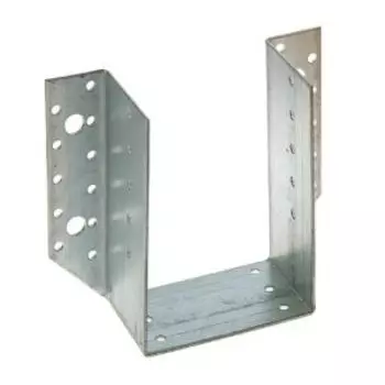 Опора бруса раскрытая, 140х76х100х2мм, оцинкованный