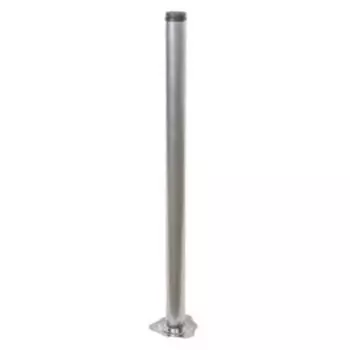 Опора для стола регулируемая, 50x820мм, серый, 1шт