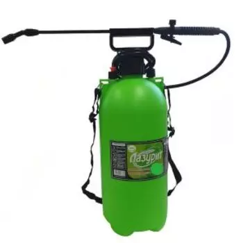 Опрыскиватель пневматический ИНСТРУМ-АГРО Лазурит с ремнем, 10 л