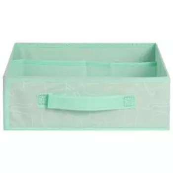 Органайзер для хранения Домовой Funny Cats, 3 секции, 30х30х10 см, складной, без крышки, нетканый материал