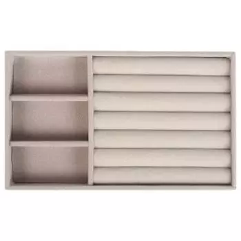 Органайзер для украшений, 21х12.3 см, серый