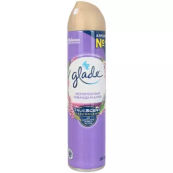 Освежитель воздуха Glade Безмятежная лаванда и алоэ, 300 мл