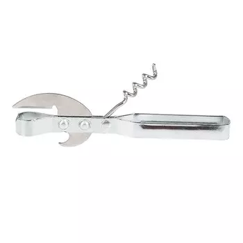 Открывалка ENS Group со штопором, 13 см, нерж. сталь