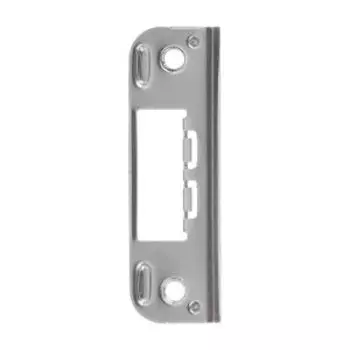 Ответная планка для замка 2014/2018 плоская, 10х3 см, хром