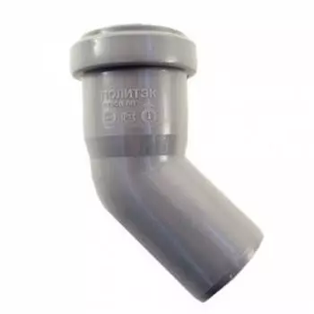 отвод канализац. ПП д.40*45гр Россия