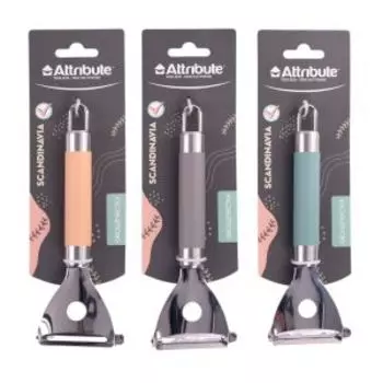 Овощечистка Attribute Gadget Scandinavia, 18 см, нерж. сталь, в ассортименте